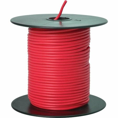 ROAD POWER 100 Ft. 18 Ga. PVC-Coated Primary Wire, Red 55667423